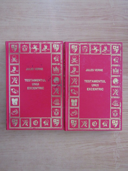 Anticariat: Jules Verne - Testamentul unui excentric (2 volume)