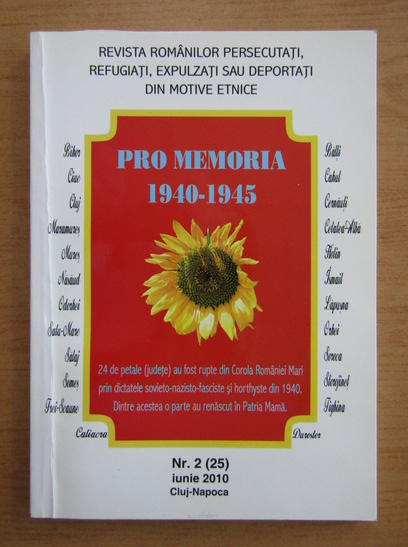 Anticariat: Revista Pro Memoria, nr. 2, iunie 2010