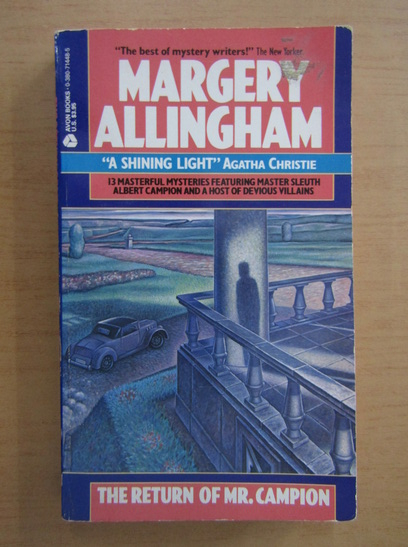 Anticariat: Margery Allingham - The Return of Mr. Campion