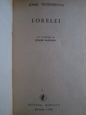 Ionel Teodoreanu - Lorelei