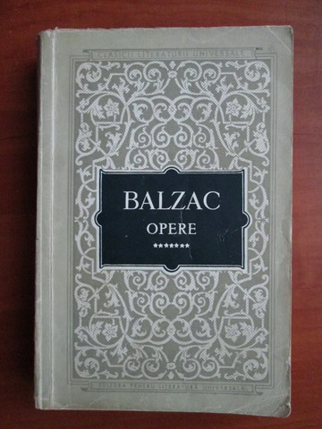 Anticariat: Balzac - Opere (volumul 7)
