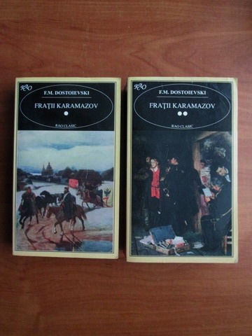 Anticariat: Dostoievski - Fratii Karamazov (2 volume, editura Rao)