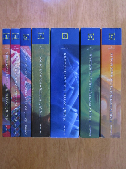 Recur Ambitious two weeks J. K. Rowling - Harry Potter (seria completa, 7 volume) - Cumpără