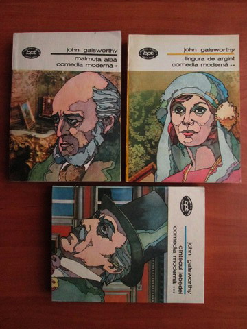 Anticariat: John Galsworthy - Comedia moderna (3 volume)