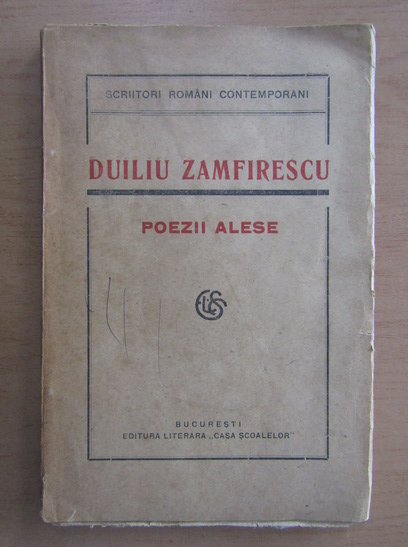Anticariat: Duiliu Zamfirescu - Poezii alese
