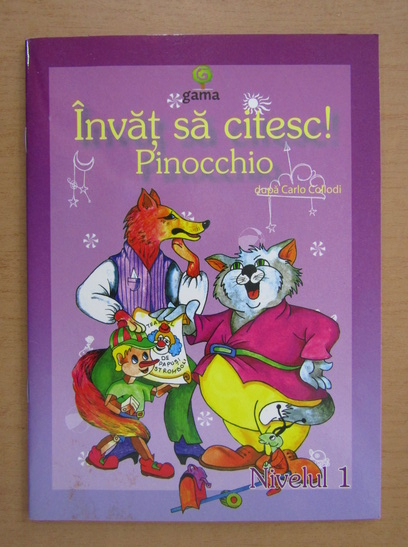Anticariat: Invat sa citesc! Pinocchio