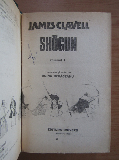 James Clavell - Shogun (2 volume coligate)