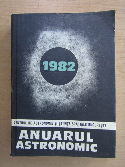 Anticariat: Anuarul astronomic, 1982
