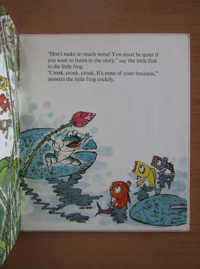 Little Frog listens to a Story