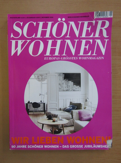 Anticariat: Revista Schoner Wohnen, noiembrie 2010
