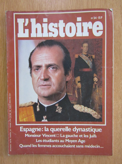 Anticariat: Revista L'histoire, nr. 34, mai 1981