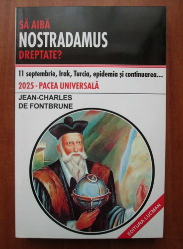Anticariat: Jean Charles - Sa aiba Nostradamus dreptate?