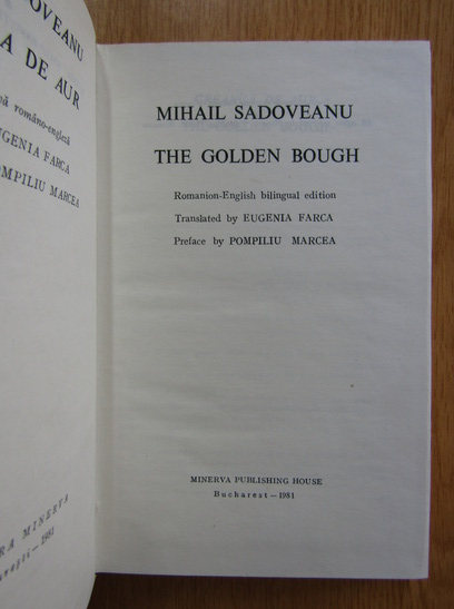 Mihail Sadoveanu - Creanga de aur (editie bilingva)