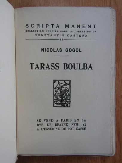 Nicolas Gogol - Tarass boulba
