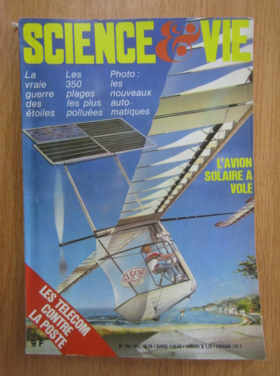 Anticariat: Revista Science et Vie, nr. 756, septembrie 1980