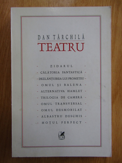 Anticariat: Dan Tarchila - Teatru