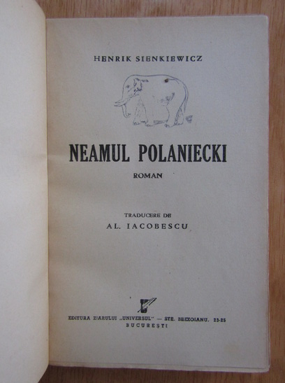Henrik Sienkiewicz - Neamul Polaniecki