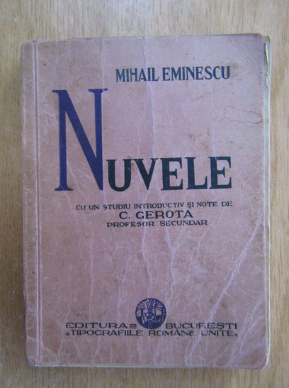Anticariat: Mihail Eminescu - Nuvele
