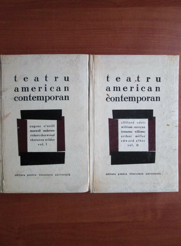 Anticariat: Teatru american contemporan (2 volume)