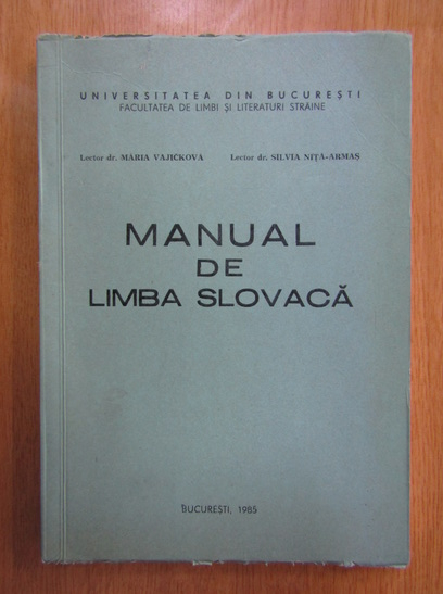 Anticariat: Maria Vajickova - Manual de limba slovaca