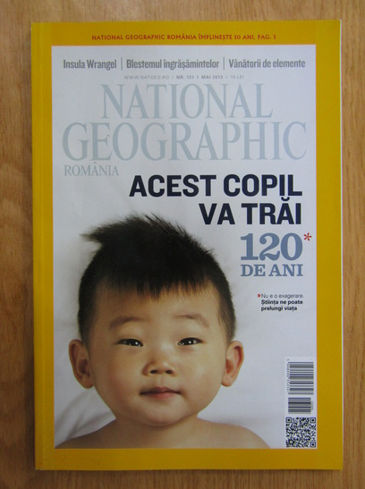 Anticariat: Revista National Geographic Romania, nr. 121, mai 2013