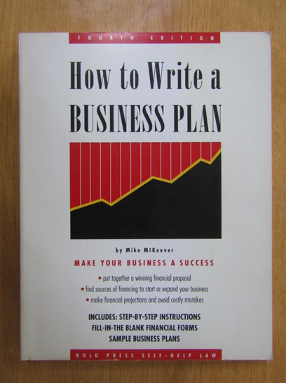 Anticariat: Mike McKeever - How to Write a Business Plan