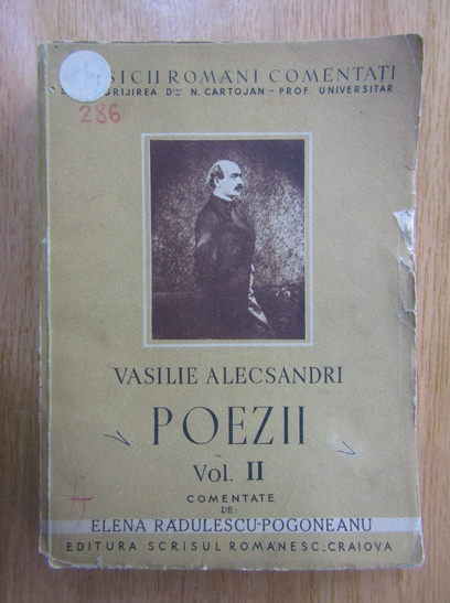 Anticariat: Vasile Alecsandri - Poezii (volumul 2)
