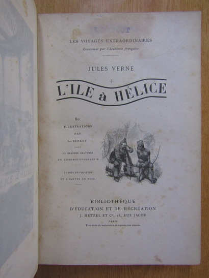 Jules Verne - L'ile a helice