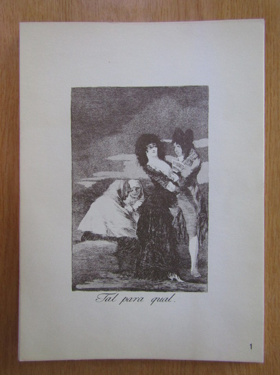 Francisco Goya, 1746-1828. 20 grafikai reprodukcio