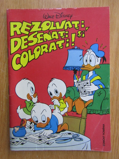 Anticariat: Rezolvati, desenati si colorati
