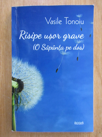 Anticariat: Vasile Tonoiu - Risipe usor grave. O Sapanta pe dos