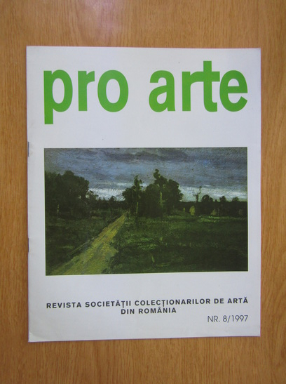 Anticariat: Revista Pro Arte, nr. 8, 1997