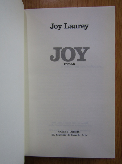 Joy Laurey - Joy