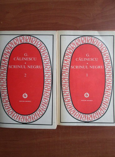 Anticariat: George Calinescu - Scrinul negru (2 volume)