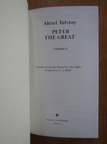 Alexei Tolstoi - Peter the Great (2 volume)