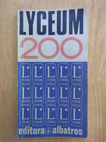 Anticariat: Lyceum 200