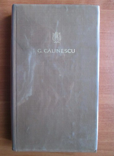 Anticariat: George Calinescu - Opere, volumul 2 (Poezii)