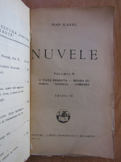 Ioan Slavici - Nuvele (volumul 2)
