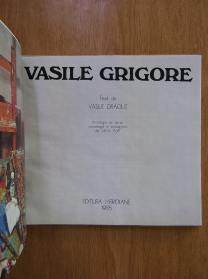Vasile Dragut - Vasile Grigore