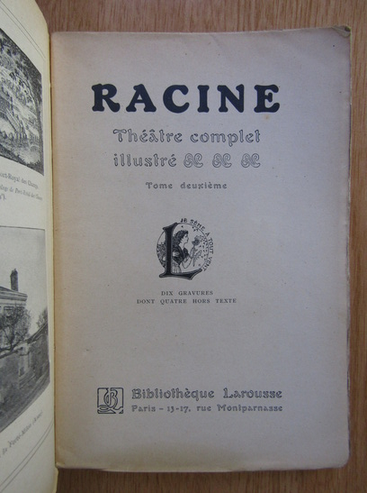 Jean Racine - Theatre complet illustre (volumul 2)