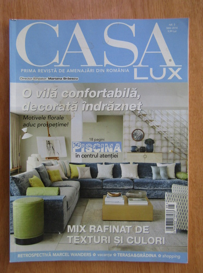 Anticariat: Revista Casa Lux, nr. 5, mai 2014