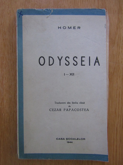 Anticariat: Homer - Odysseia, I-XII