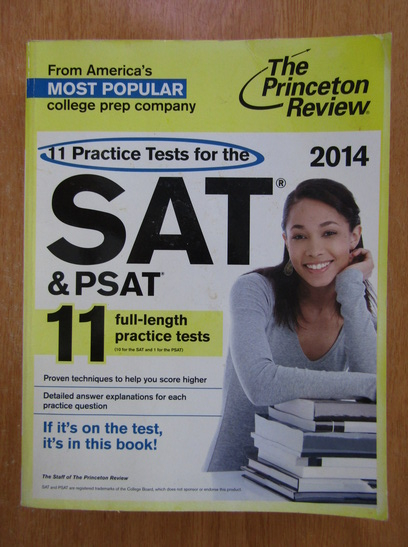 Anticariat: 11 Practice Tests for the SAT and PSAT 
