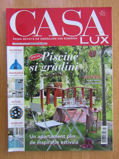 Anticariat: Revista Casa Lux, nr. 7, Iulie 2011