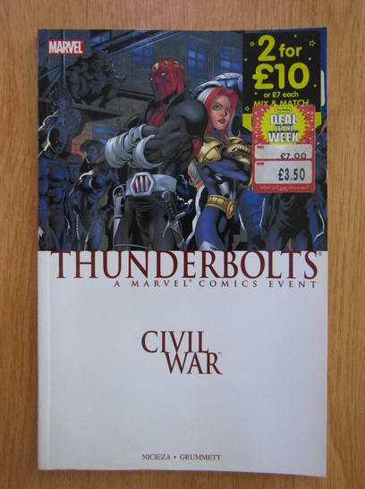 Anticariat: Civil War. Thunderbolts