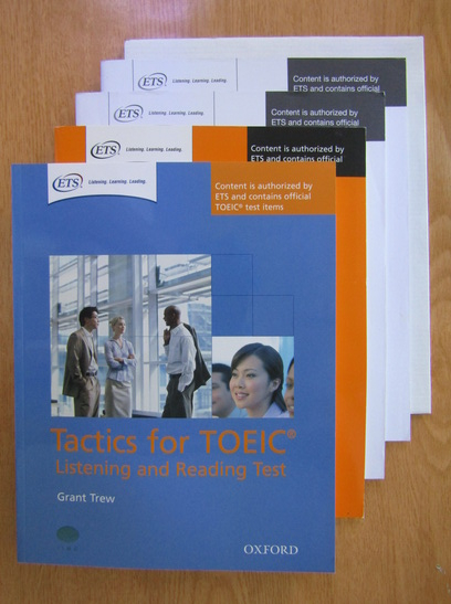 Anticariat: Grant Trew - Tactics for Toeic. Listening and Reading Test (4 volume)