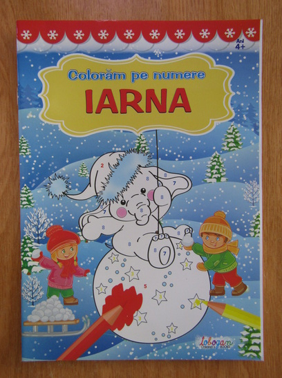 Anticariat: Coloram pe numere. Iarna