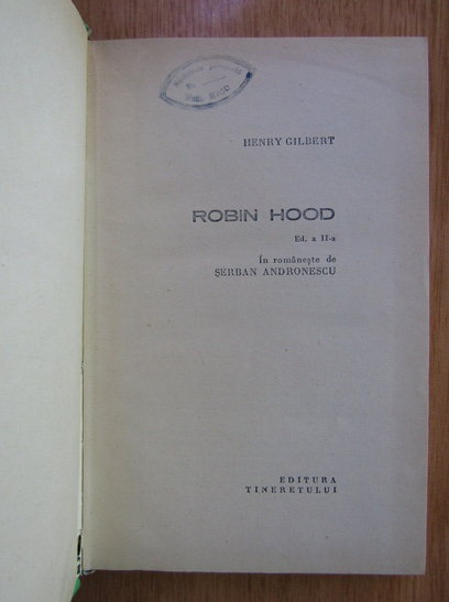 Henry Gilbert - Robin Hood