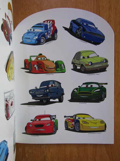 Cars 2. Sticker and Color