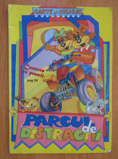 Anticariat: Carte de colorat. Parcul de distractii